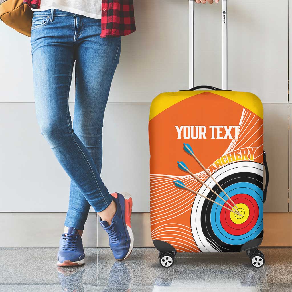 Personalised Bhutan Archery Luggage Cover Board Style Flag Color LT14