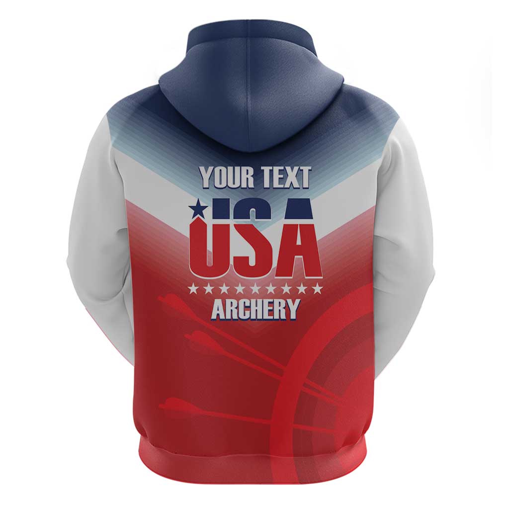 Personalized United States Archery Hoodie USA 2025 Sporty Style LT14