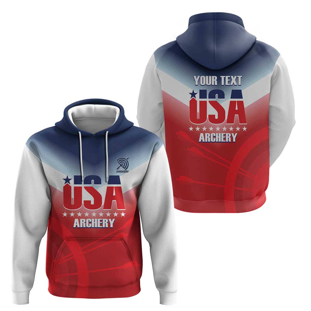 Personalized United States Archery Hoodie USA 2025 Sporty Style LT14