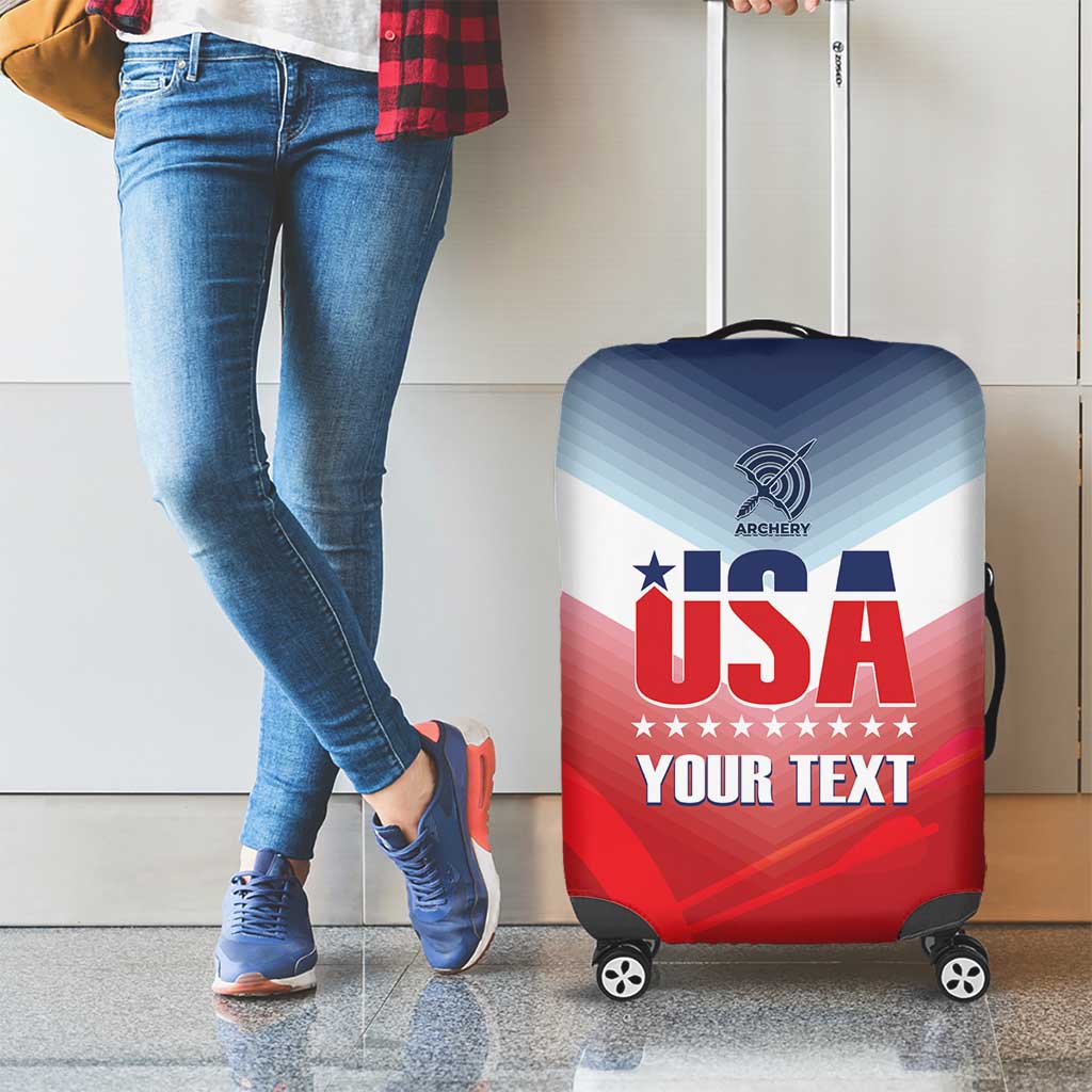 Personalized United States Archery Luggage Cover USA 2025 Sporty Style LT14