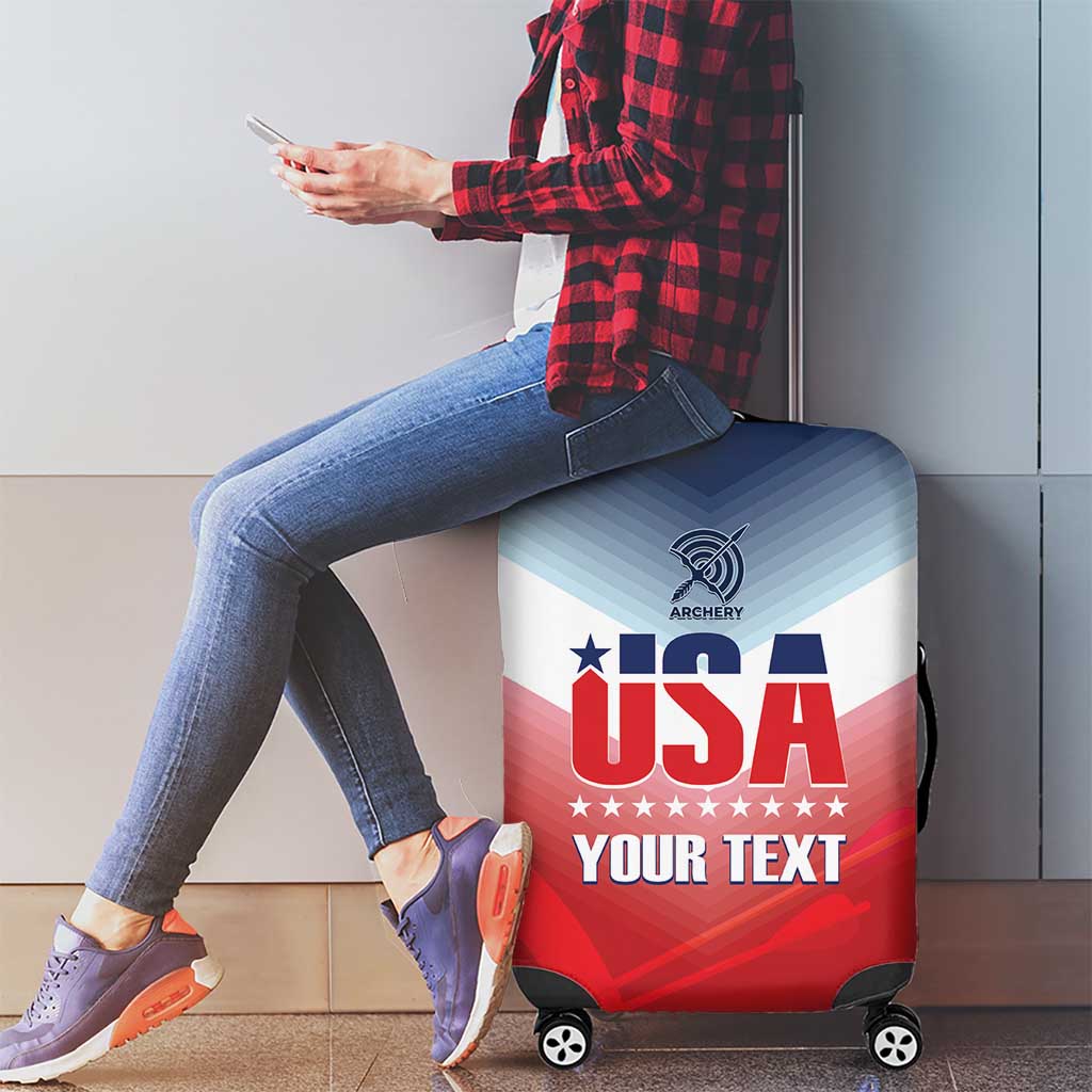 Personalized United States Archery Luggage Cover USA 2025 Sporty Style LT14