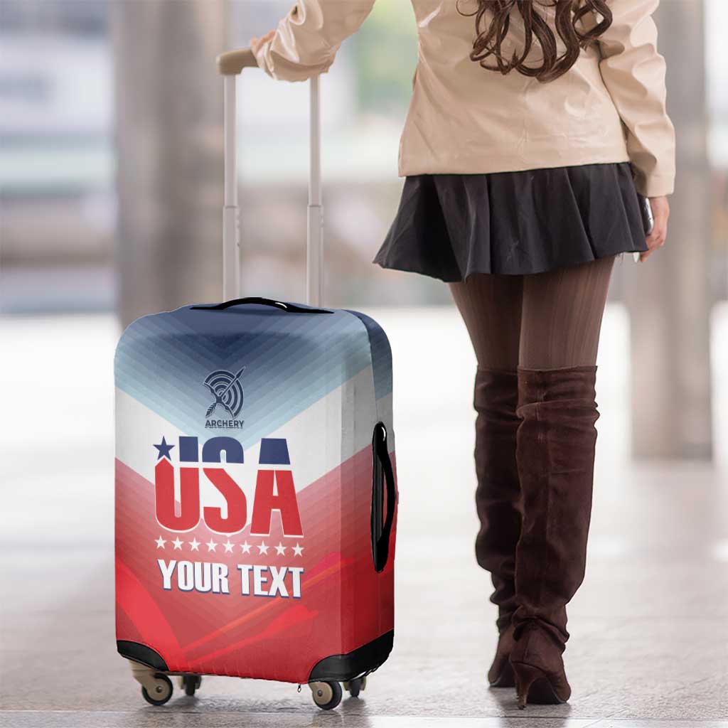 Personalized United States Archery Luggage Cover USA 2025 Sporty Style LT14