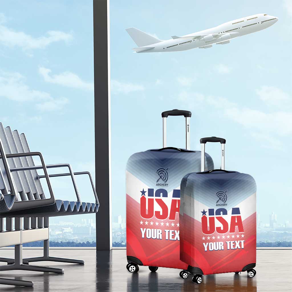 Personalized United States Archery Luggage Cover USA 2025 Sporty Style LT14