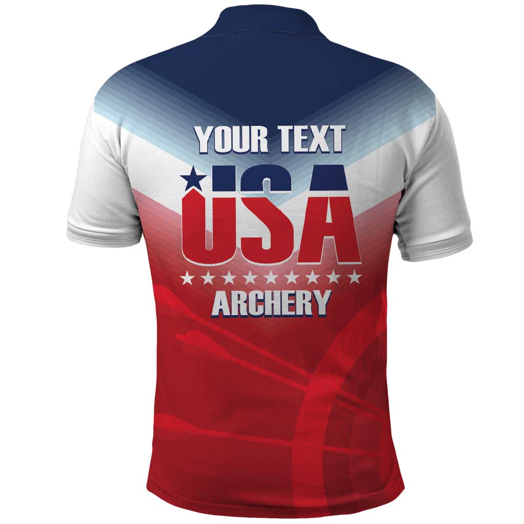 Personalized United States Archery Polo Shirt USA 2025 Sporty Style LT14
