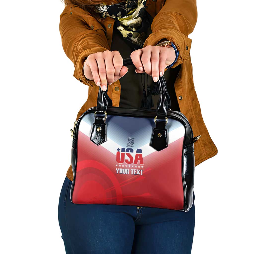 Personalized United States Archery Shoulder Handbag USA 2025 Sporty Style LT14