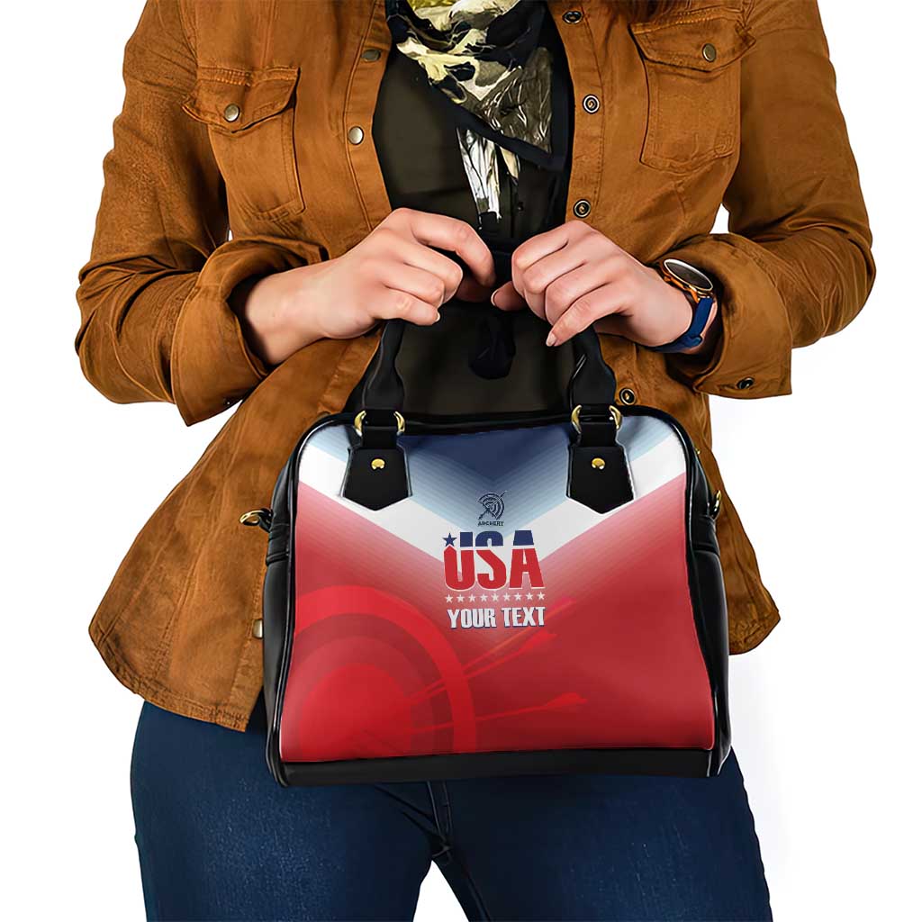 Personalized United States Archery Shoulder Handbag USA 2025 Sporty Style LT14
