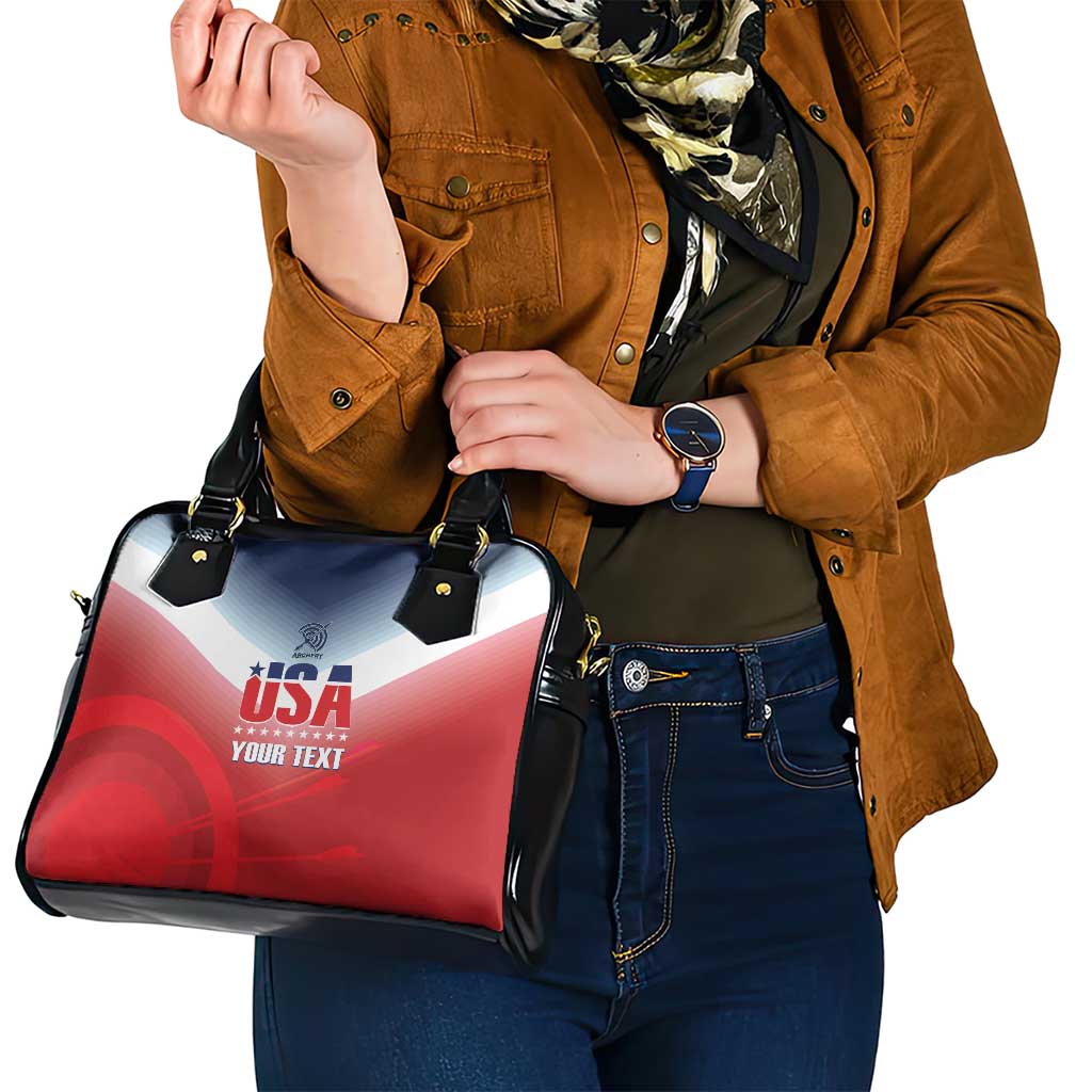 Personalized United States Archery Shoulder Handbag USA 2025 Sporty Style LT14