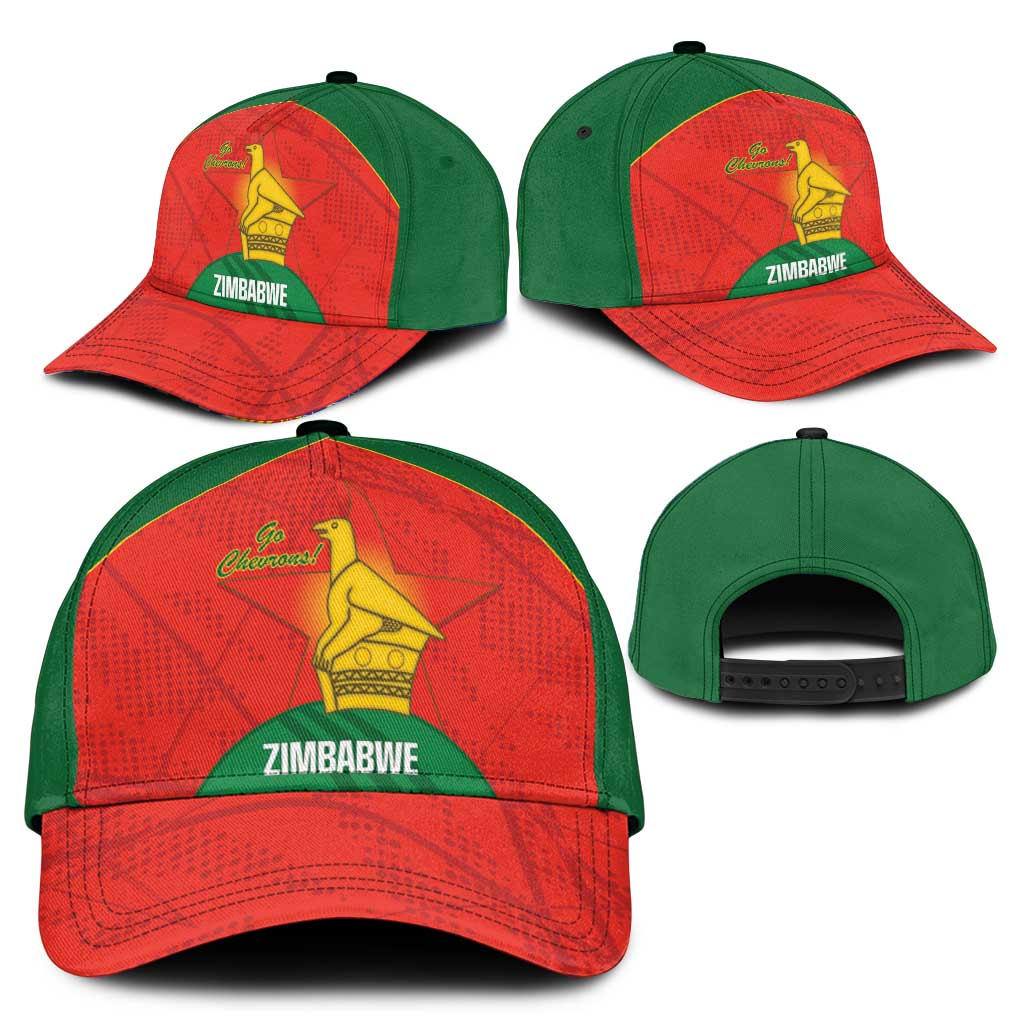 Zimbabwe Cricket Classic Cap Go Chevrons 2003 Color Version LT14