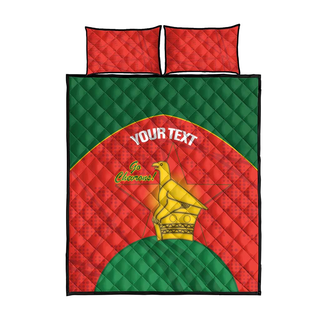 Afro Cricket Zimbabwe Custom Quilt Bed Set Go Chevrons 2003 Color LT14