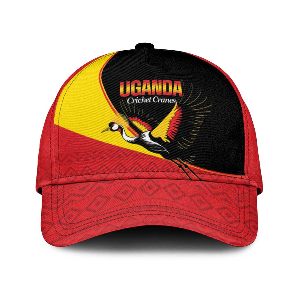Uganda Cricket Classic Cap Go Cranes African Pattern LT14