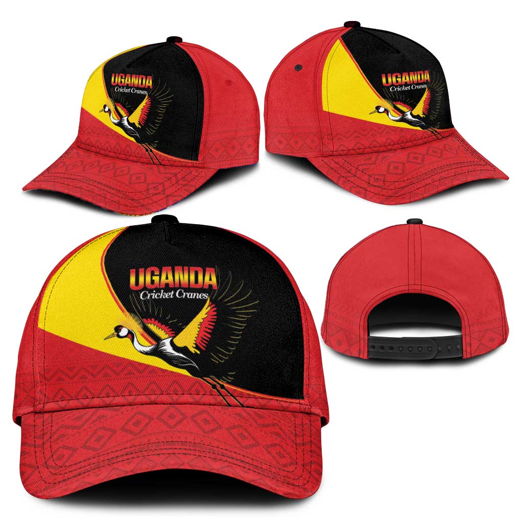 Uganda Cricket Classic Cap Go Cranes African Pattern LT14