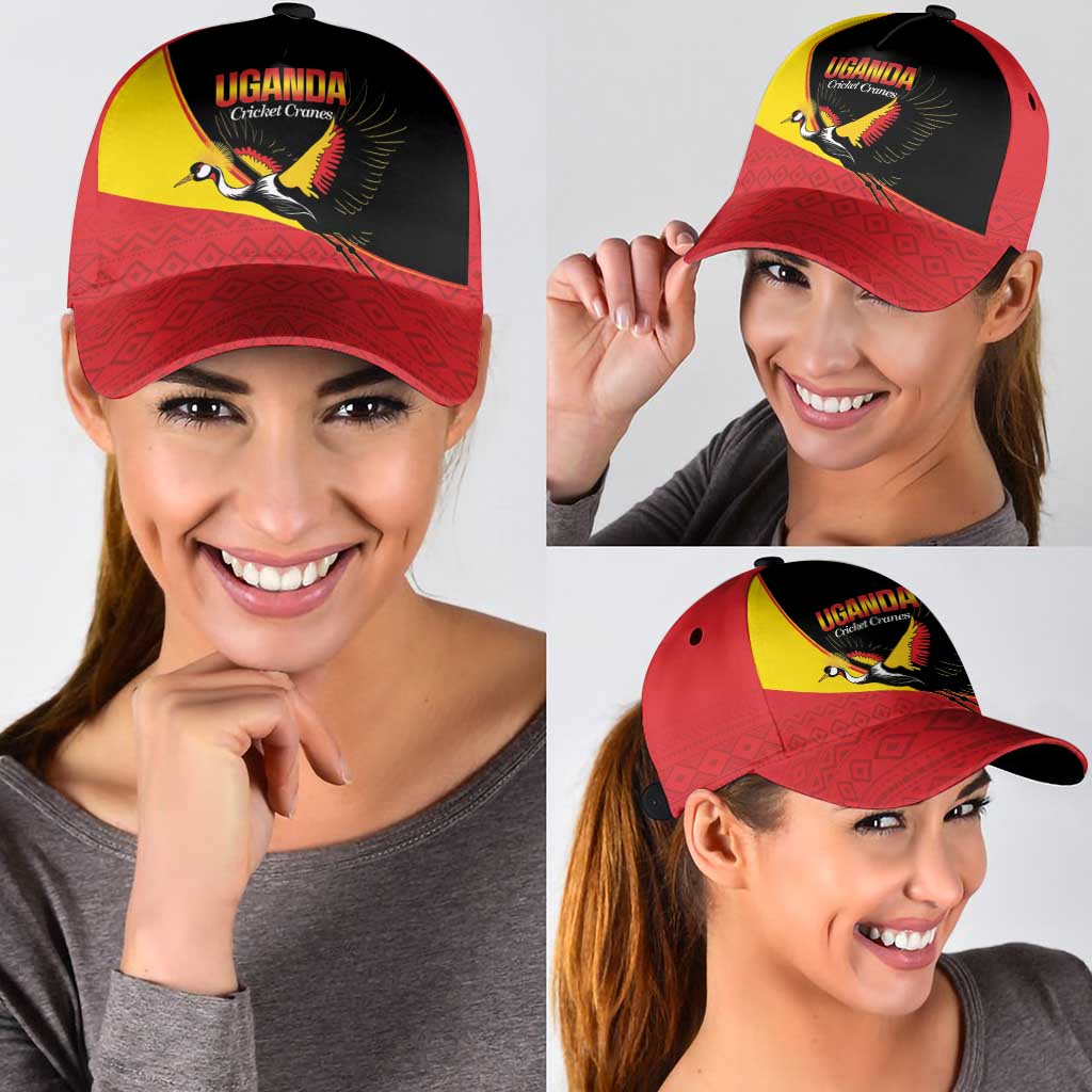 Uganda Cricket Classic Cap Go Cranes African Pattern LT14