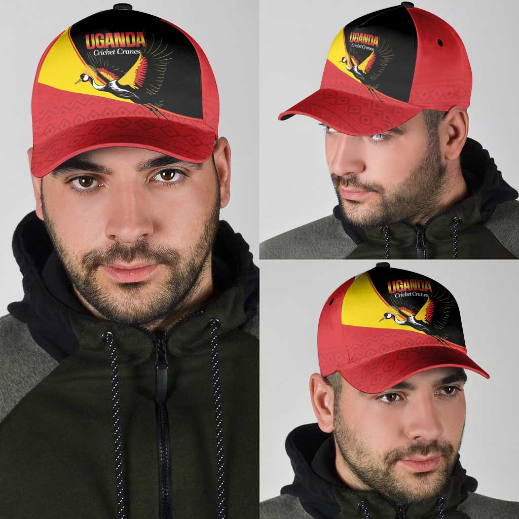 Uganda Cricket Classic Cap Go Cranes African Pattern LT14