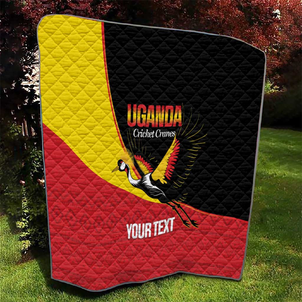 Afro Cricket Uganda Custom Quilt Go Cranes African Pattern LT14