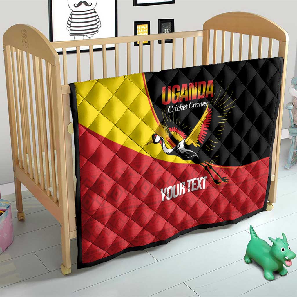 Afro Cricket Uganda Custom Quilt Go Cranes African Pattern LT14