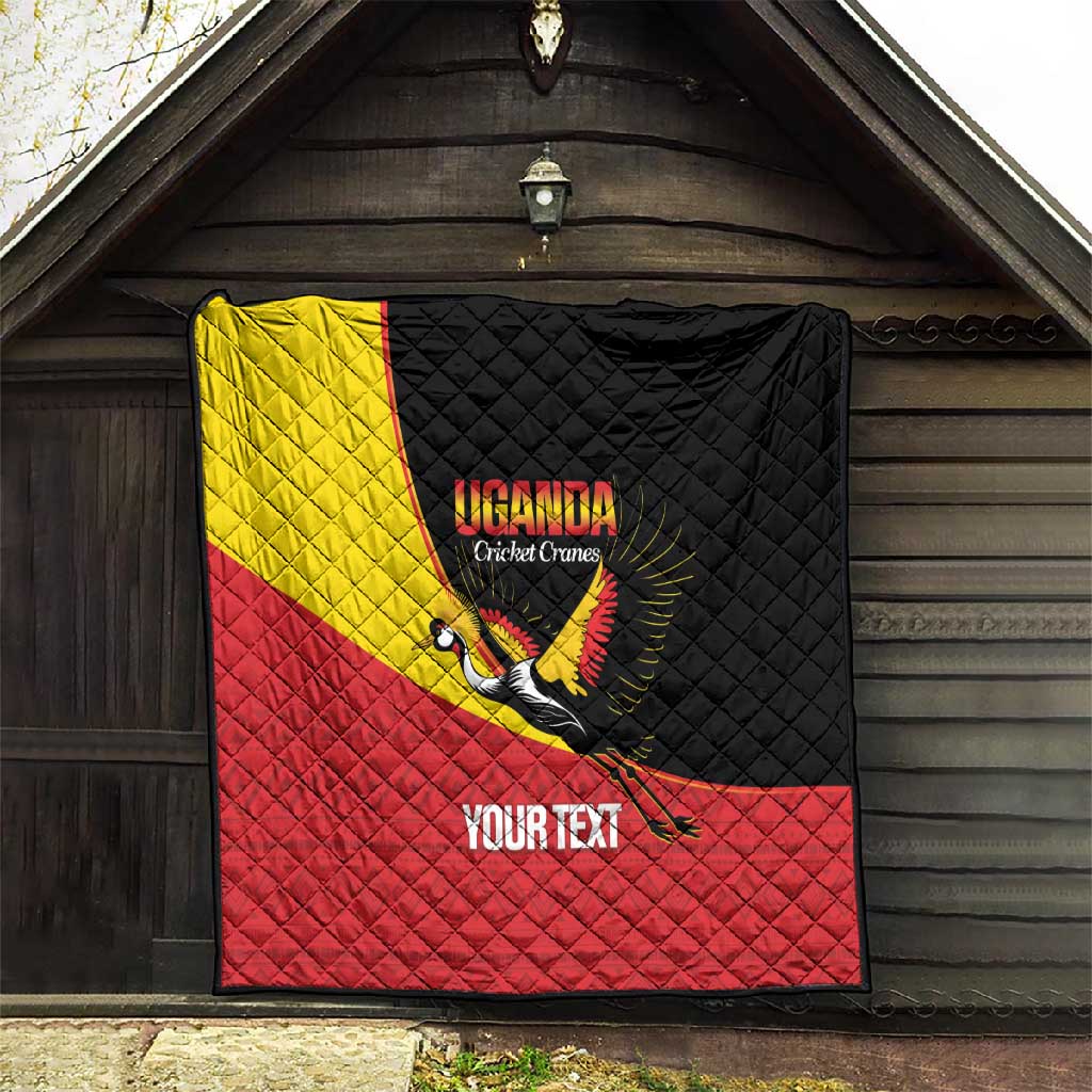 Afro Cricket Uganda Custom Quilt Go Cranes African Pattern LT14