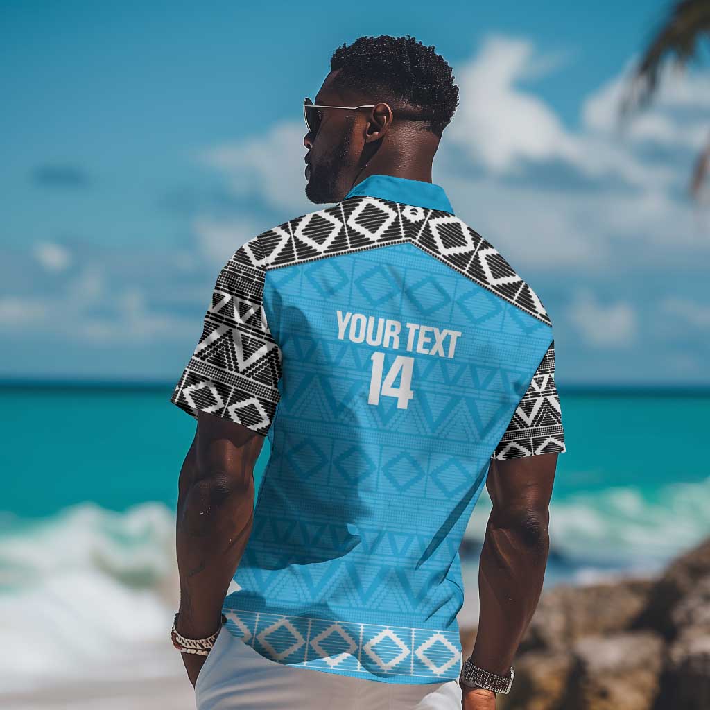 Afro Cricket Tanzania Custom Hawaiian Shirt Go Cows Sporty African Pattern LT14
