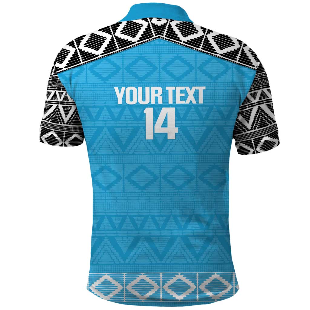 Custom Tanzania Cricket Polo Shirt Go Cows Sporty African Pattern LT14