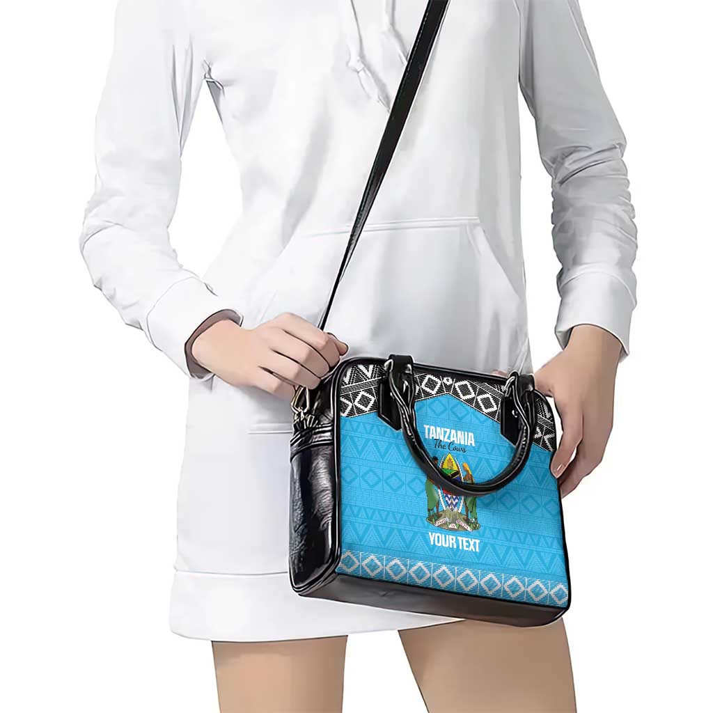 Custom Tanzania Cricket Shoulder Handbag Go Cows Sporty African Pattern LT14