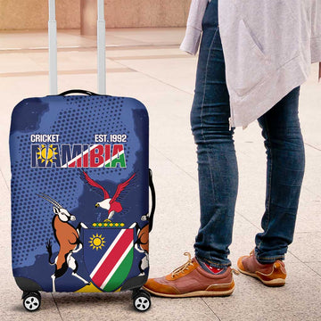 Custom Namibia Cricket Luggage Cover Go Eagles Est 1992 LT14