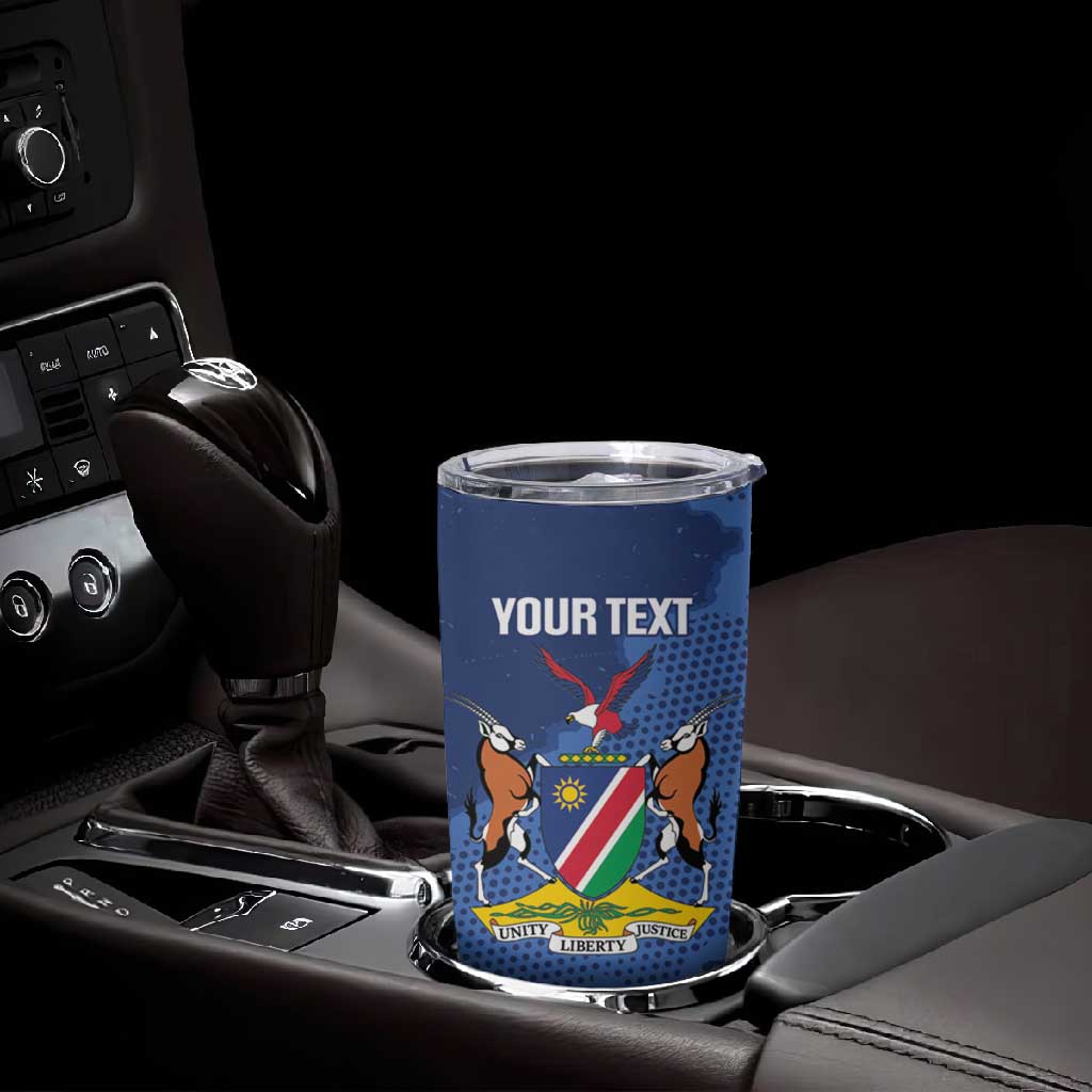 Afro Cricket Namibia Custom Tumbler Cup Go Eagles Est 1992 LT14