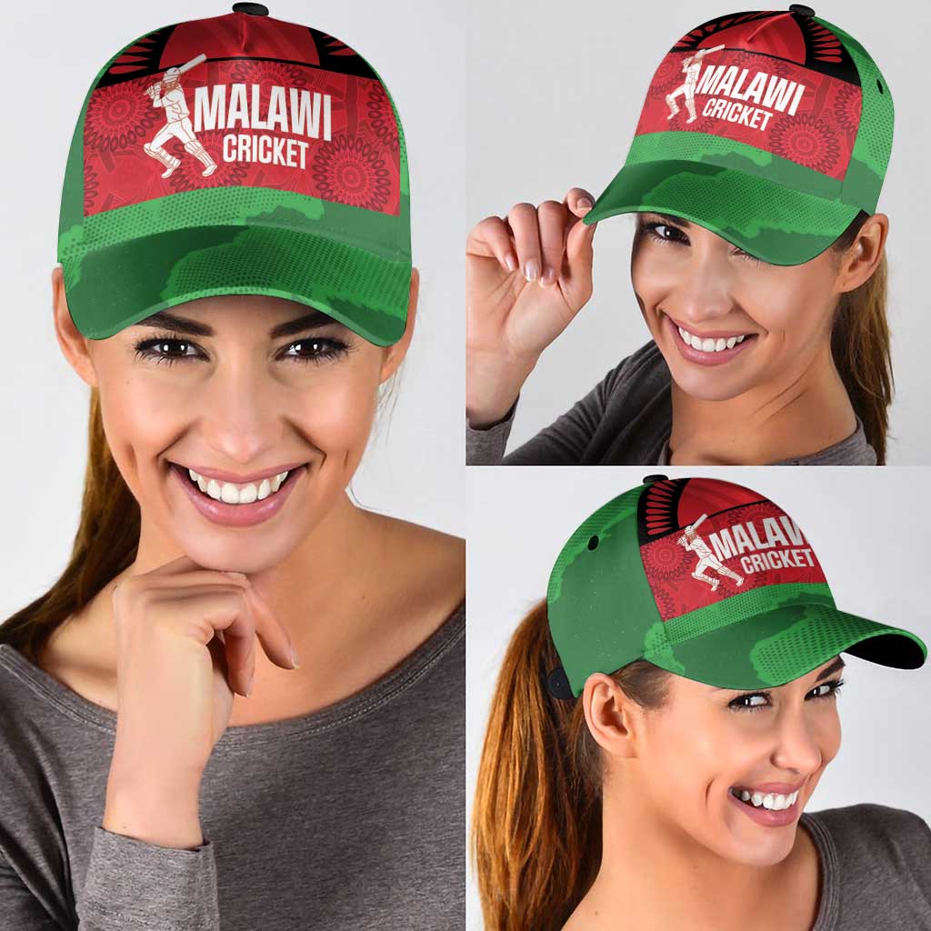 Malawi Cricket Classic Cap Go Champions Flag Style LT14