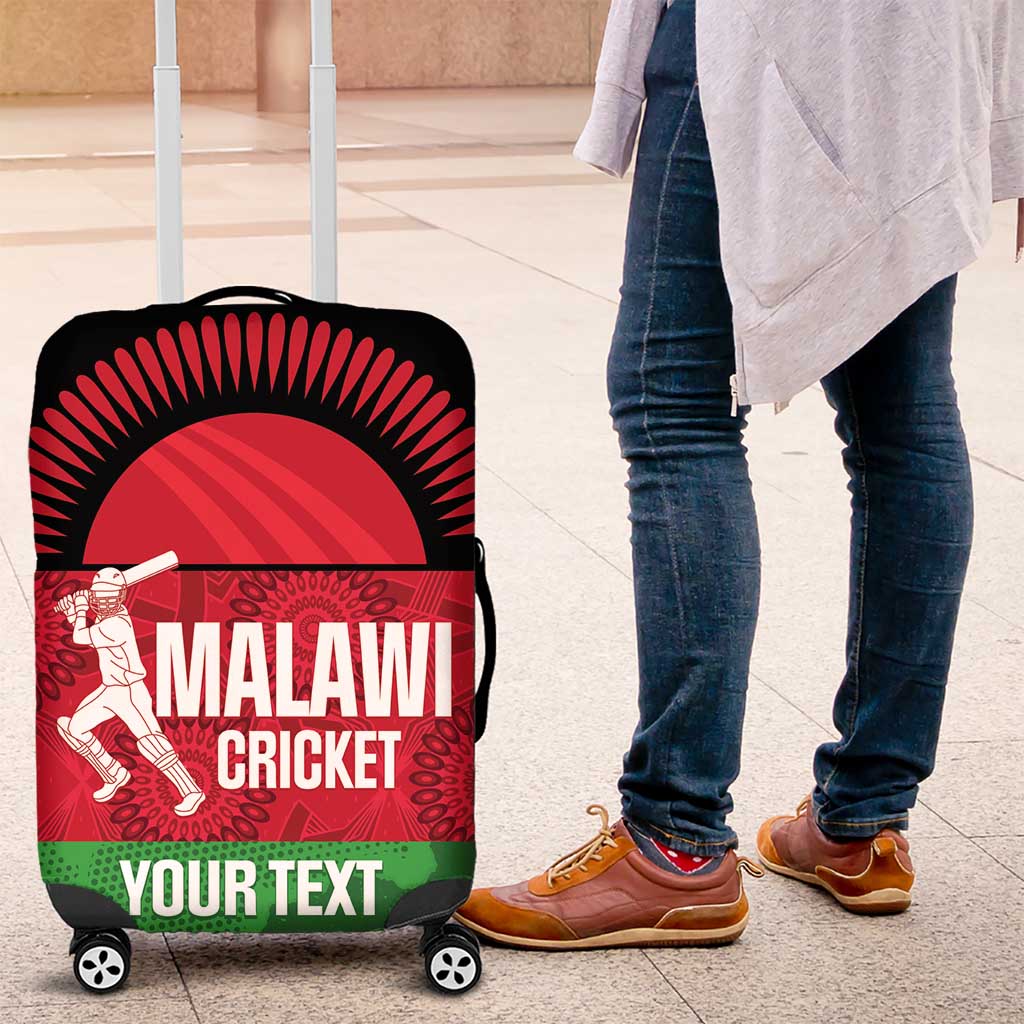 Custom Malawi Cricket Luggage Cover Go Champions Flag Style LT14