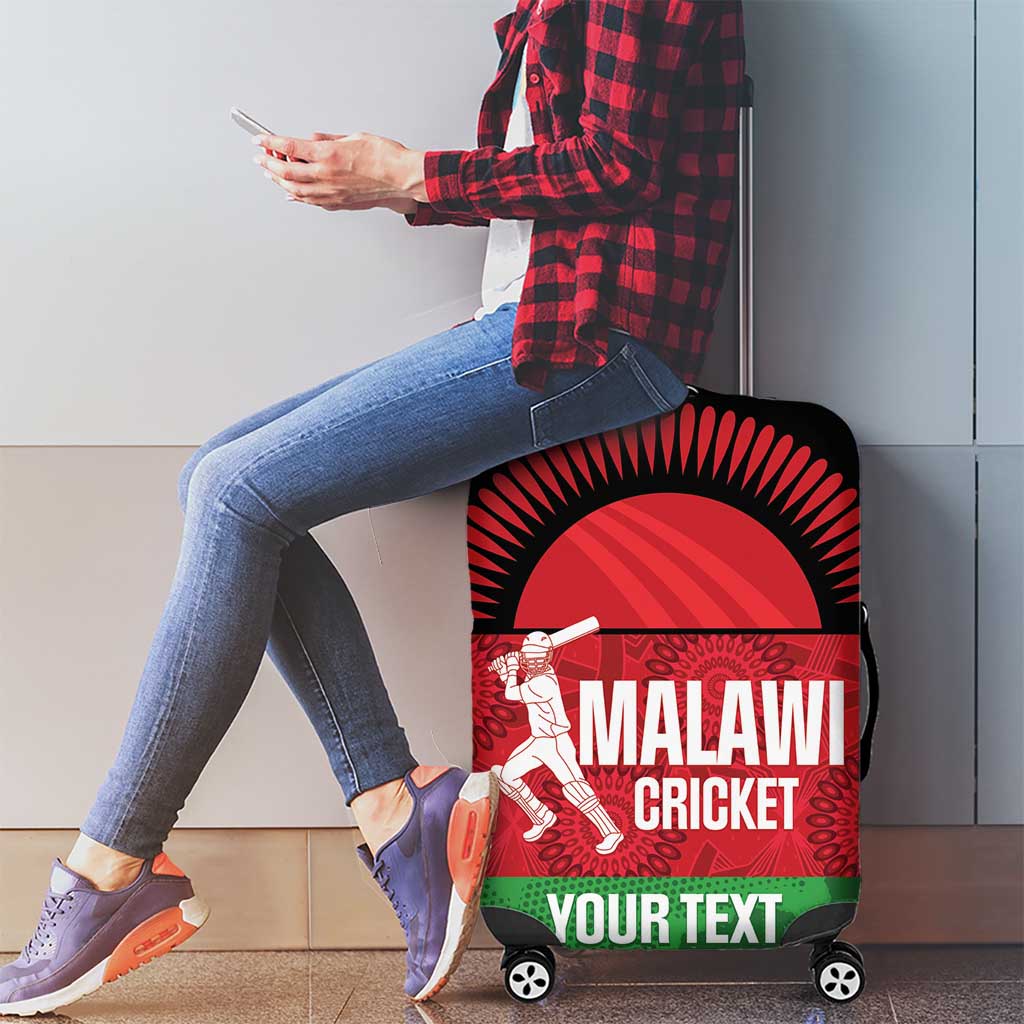 Custom Malawi Cricket Luggage Cover Go Champions Flag Style LT14
