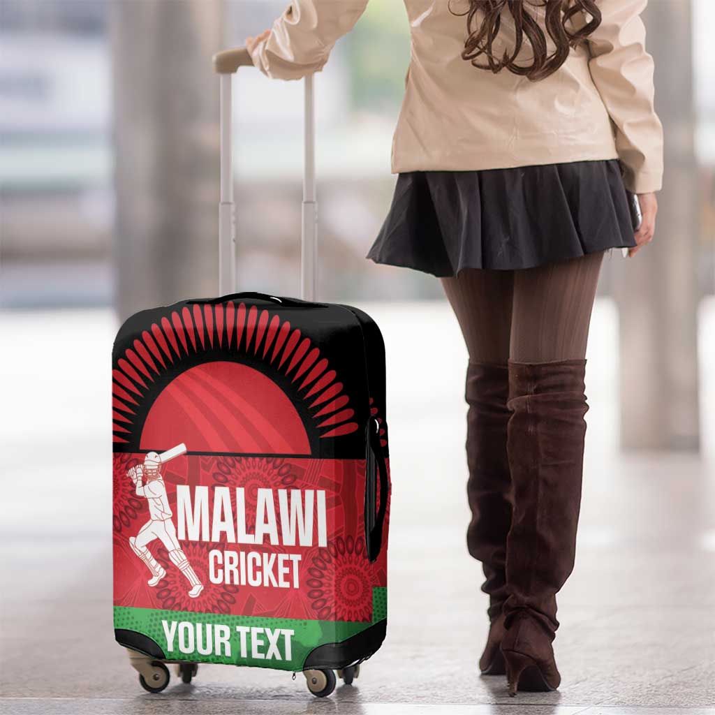 Custom Malawi Cricket Luggage Cover Go Champions Flag Style LT14