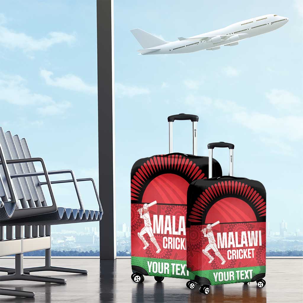 Custom Malawi Cricket Luggage Cover Go Champions Flag Style LT14