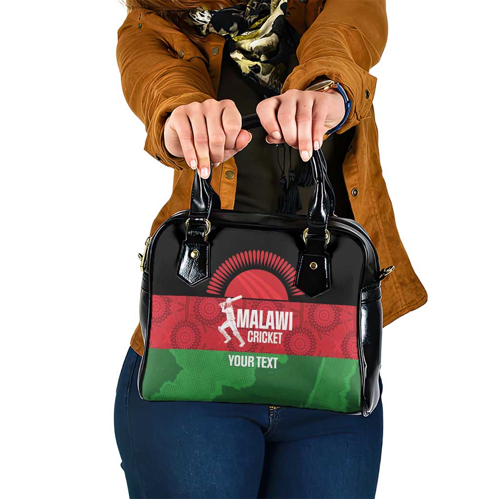 Custom Malawi Cricket Shoulder Handbag Go Champions Flag Style LT14