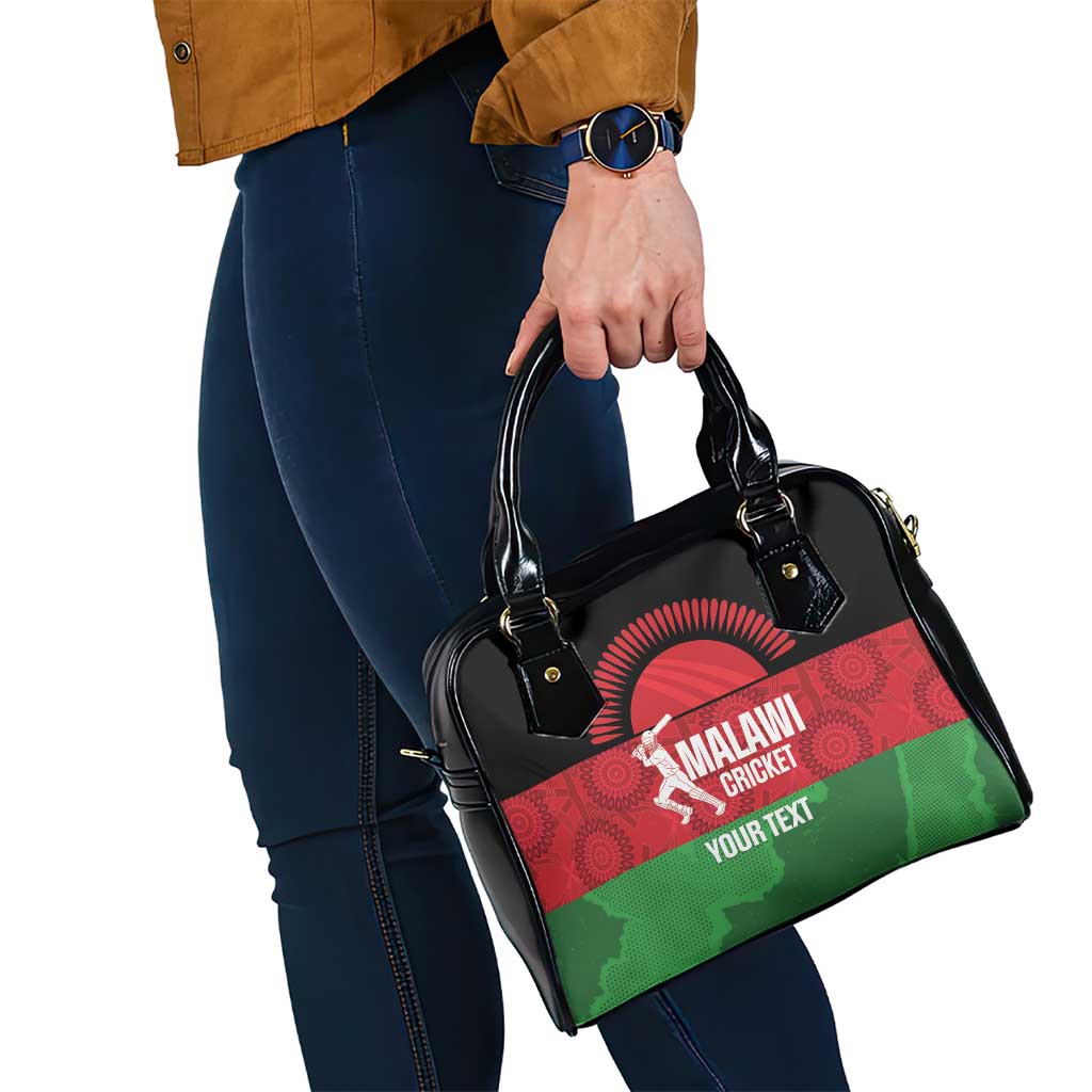 Custom Malawi Cricket Shoulder Handbag Go Champions Flag Style LT14
