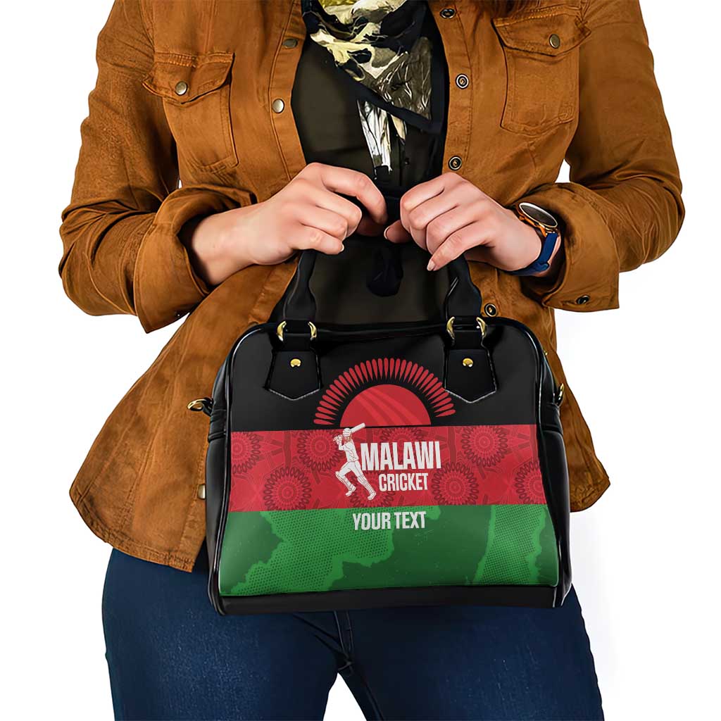 Custom Malawi Cricket Shoulder Handbag Go Champions Flag Style LT14