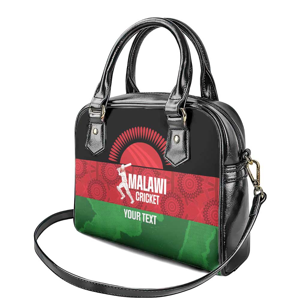 Custom Malawi Cricket Shoulder Handbag Go Champions Flag Style LT14
