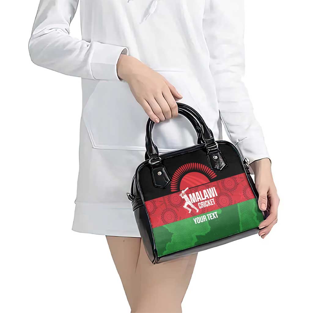 Custom Malawi Cricket Shoulder Handbag Go Champions Flag Style LT14