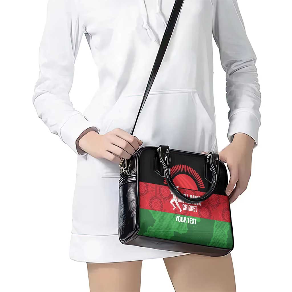 Custom Malawi Cricket Shoulder Handbag Go Champions Flag Style LT14