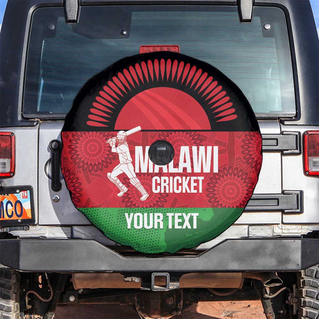 Custom Malawi Cricket Spare Tire Cover Go Champions Flag Style LT14