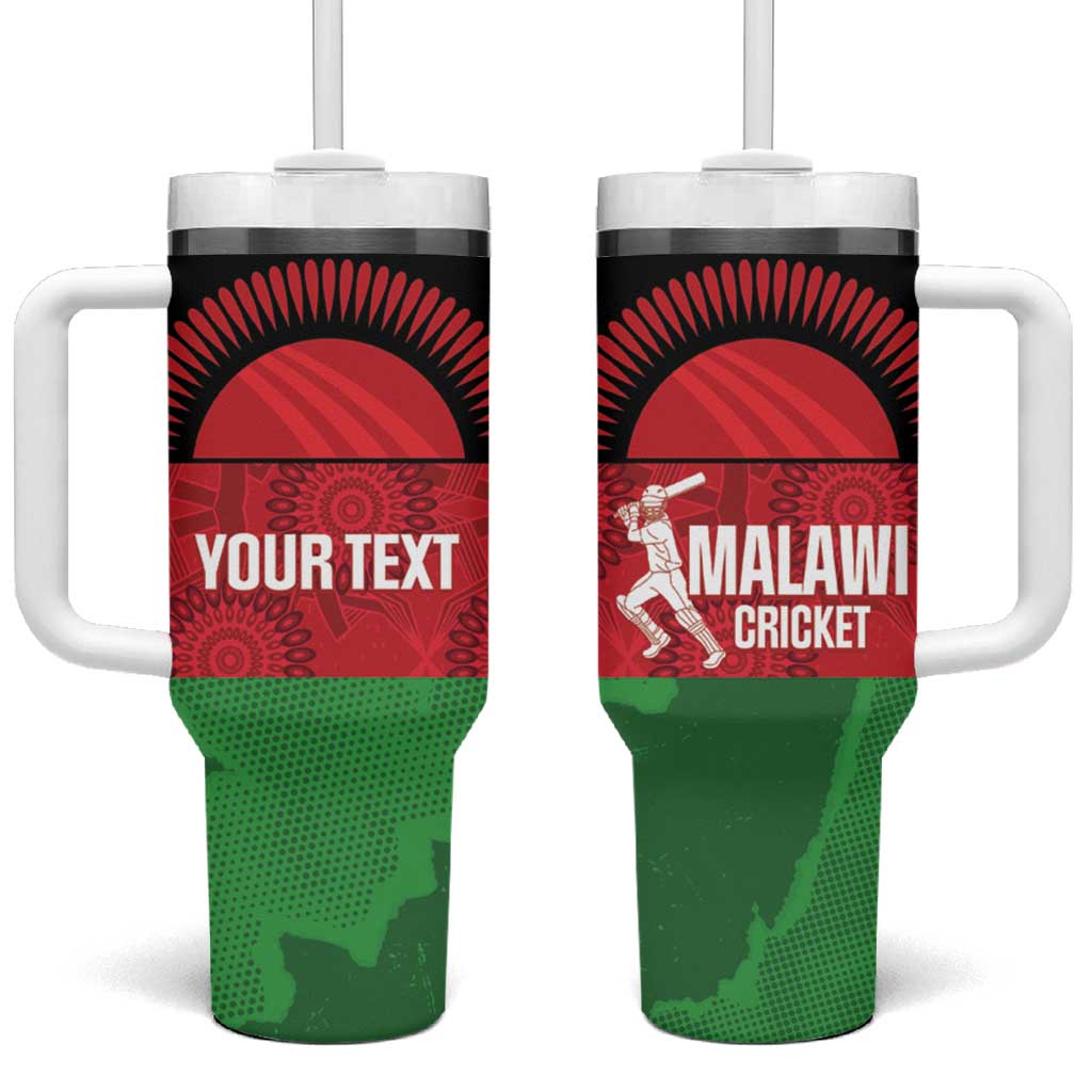 Afro Cricket Malawi Custom Tumbler With Handle Go Champions Flag Style LT14