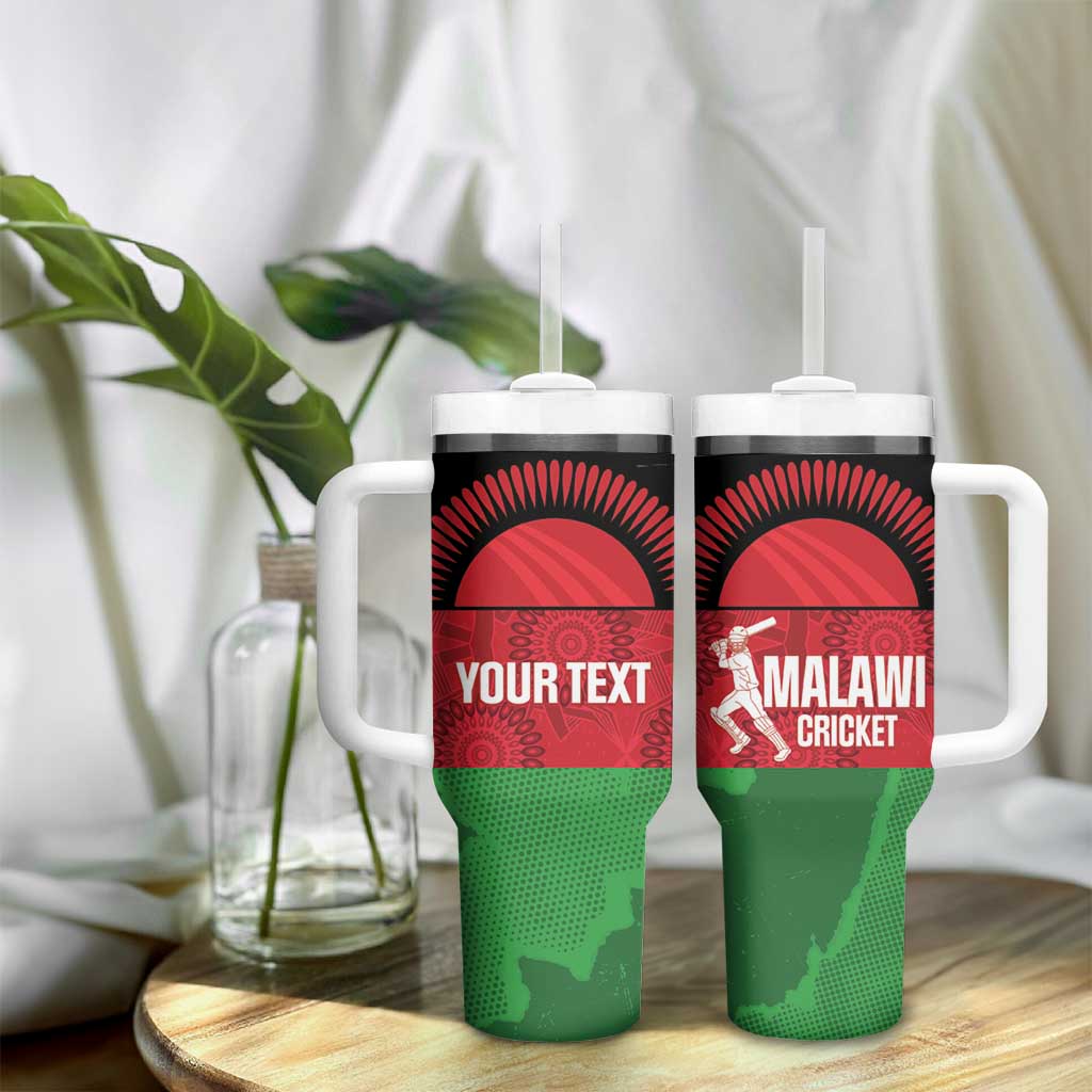 Afro Cricket Malawi Custom Tumbler With Handle Go Champions Flag Style LT14