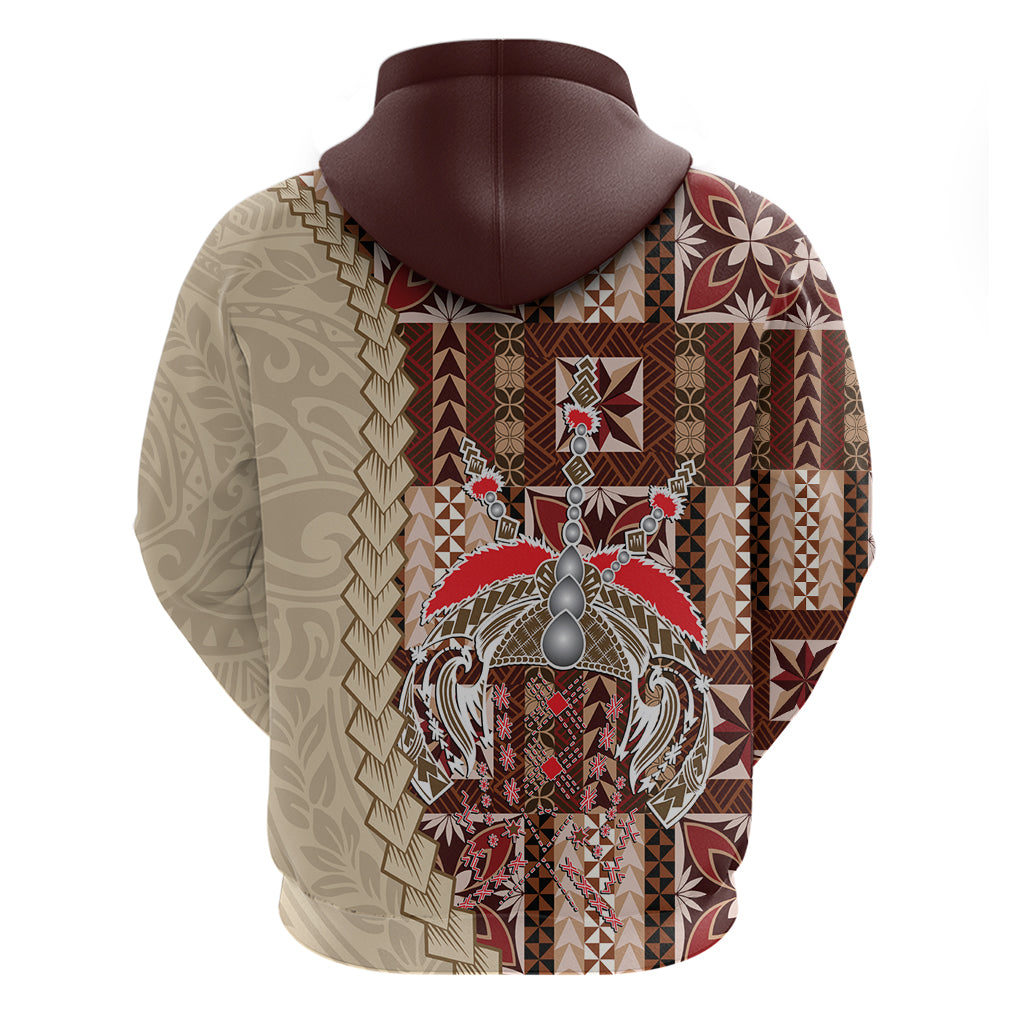 Samoa Tapau Hoodie Samoan Siapo Pattern LT14