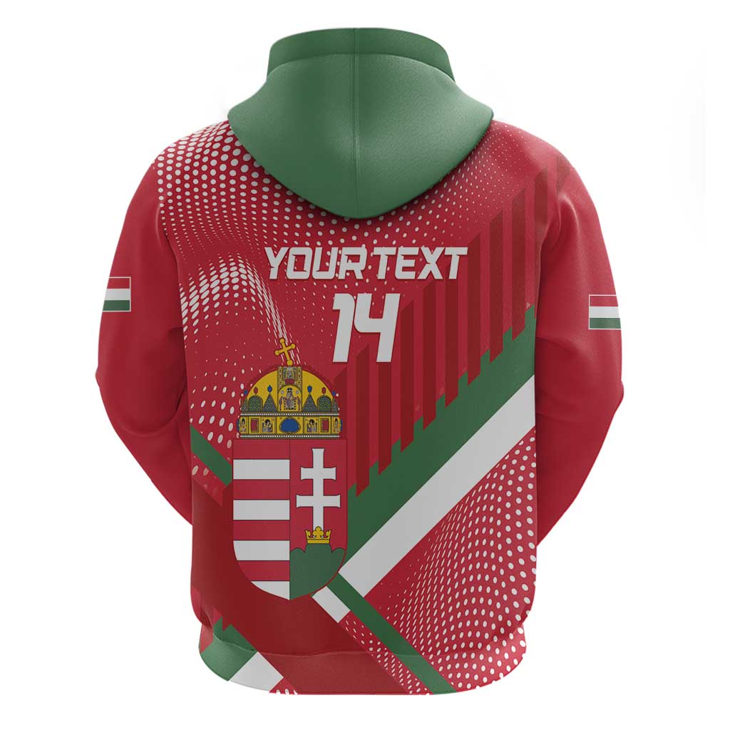 Custom Hungary Football Hoodie Come On Magyarok LT14
