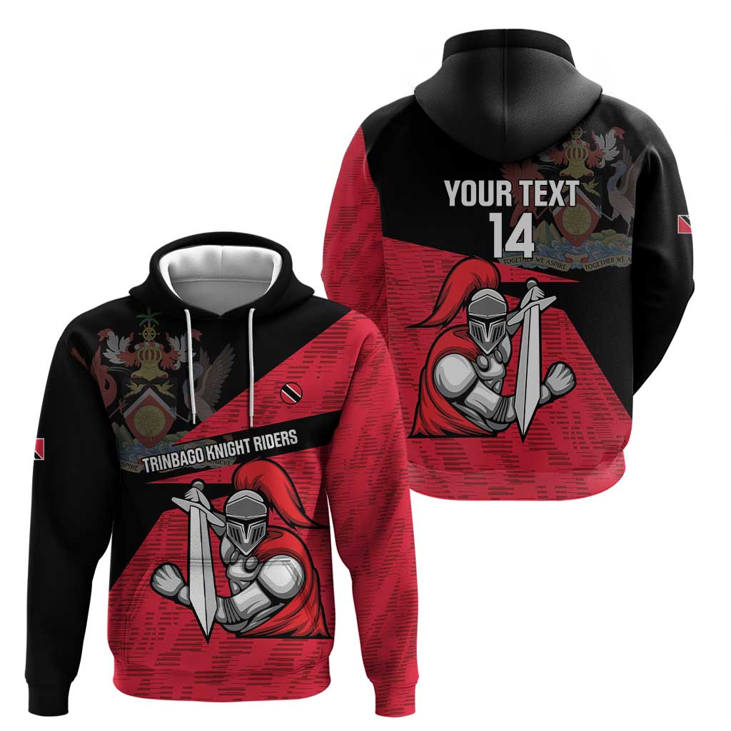 Custom Trinidad and Tobago Cricket Knight Riders Hoodie Go Trinbago LT14