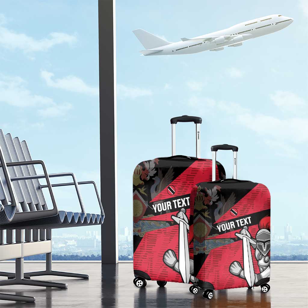 Custom Trinidad and Tobago Cricket Knight Riders Luggage Cover Go Trinbago LT14