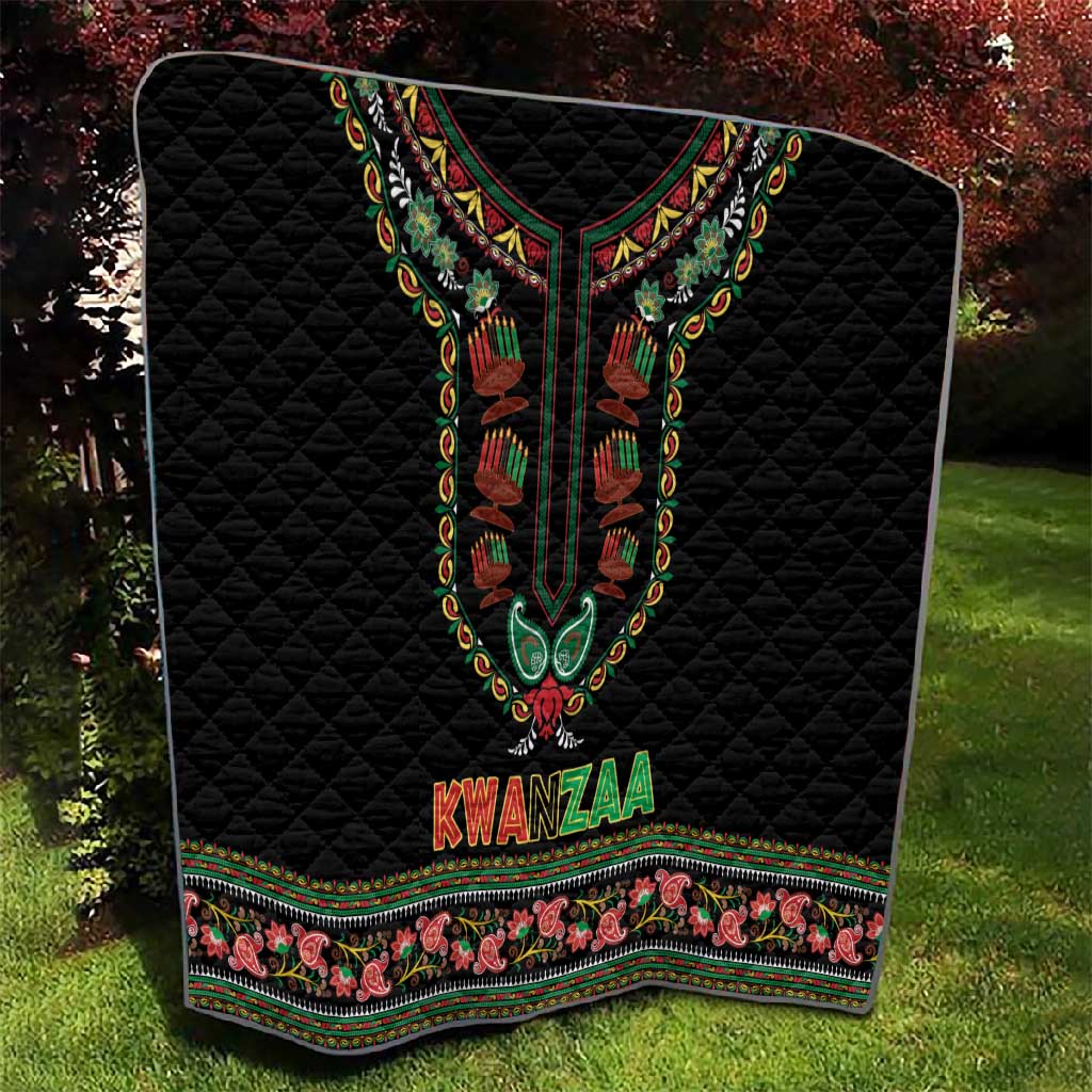 Afro-American Kwanzaa Quilt Dashiki Mix Paisley Pattern LT14