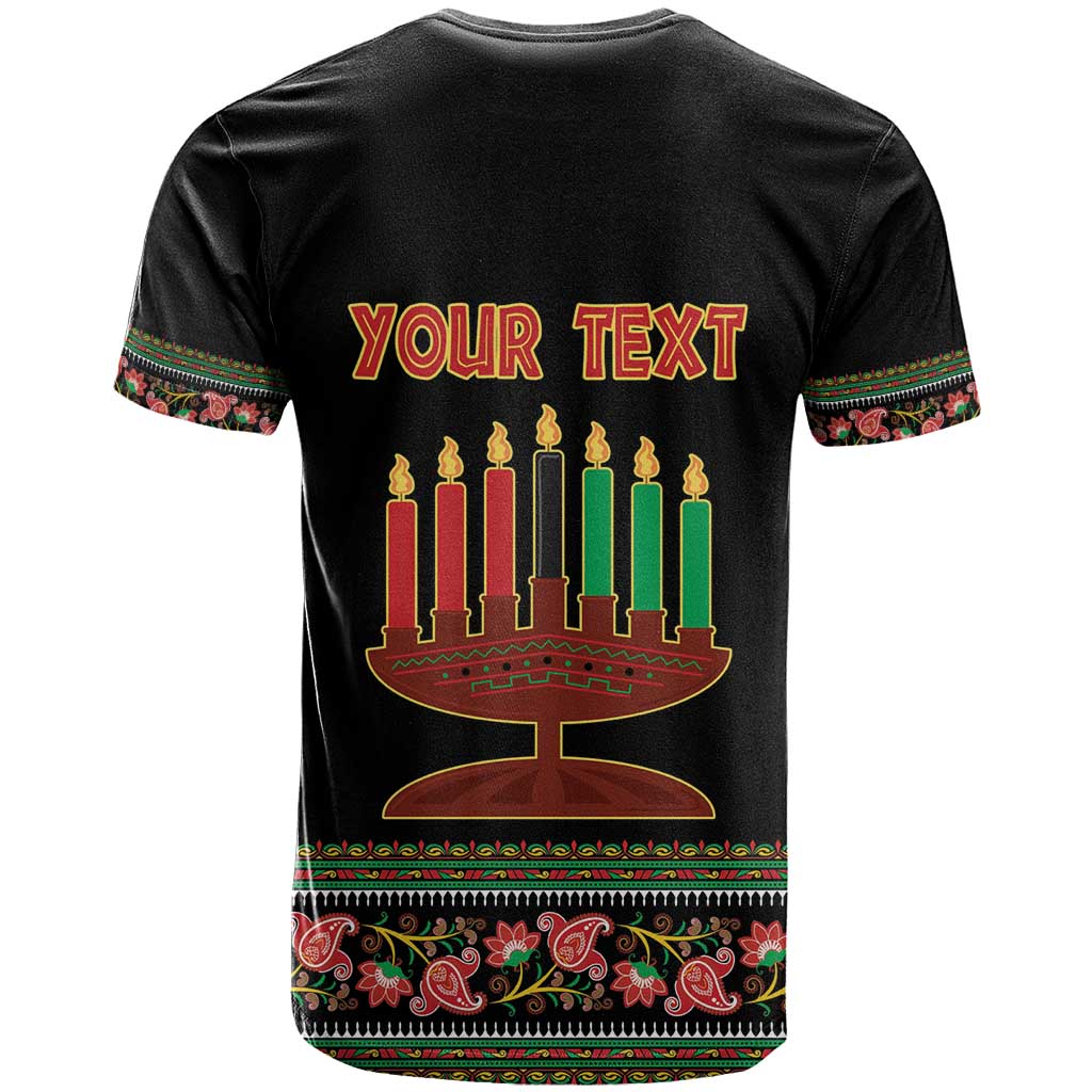Personalized Afro-American Kwanzaa T shirt Dashiki Mix Paisley Pattern LT14