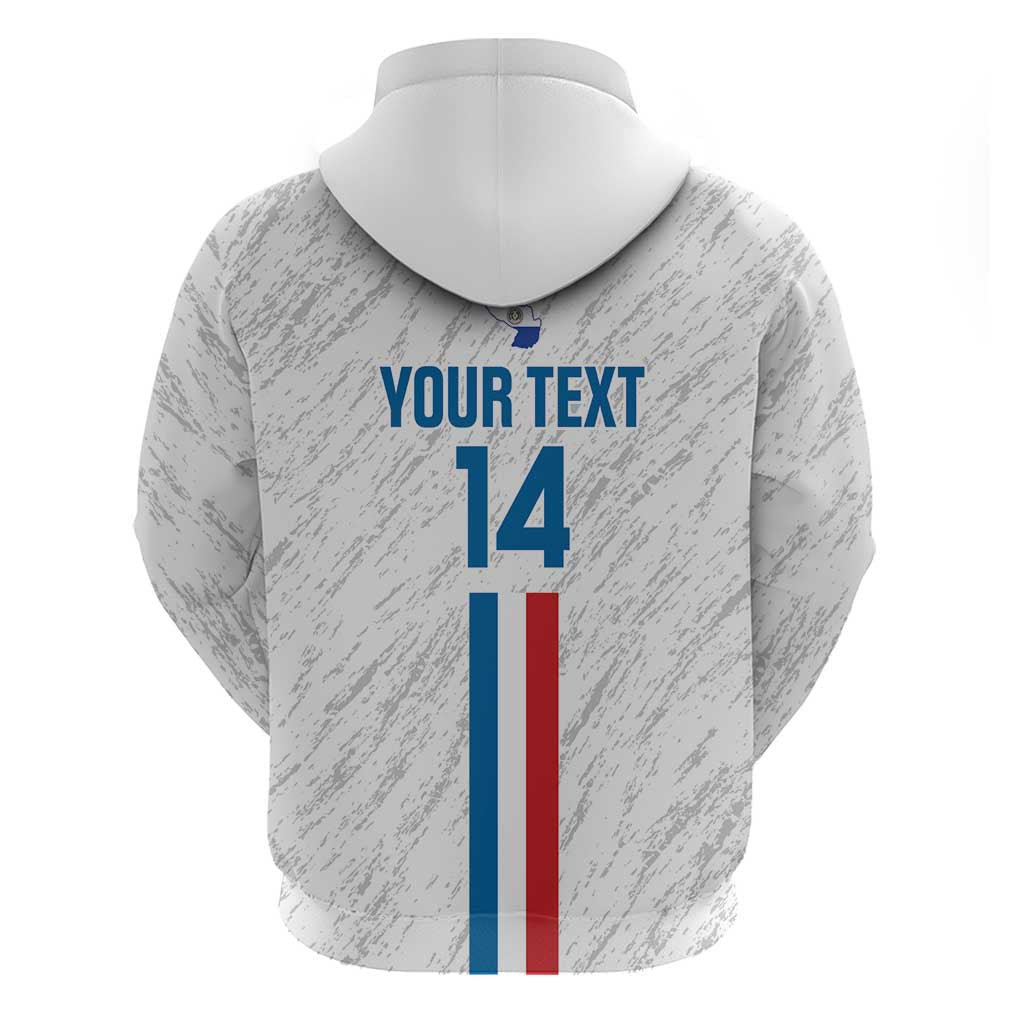 Custom Paraguay Football Hoodie Vamos Albirroja LT14