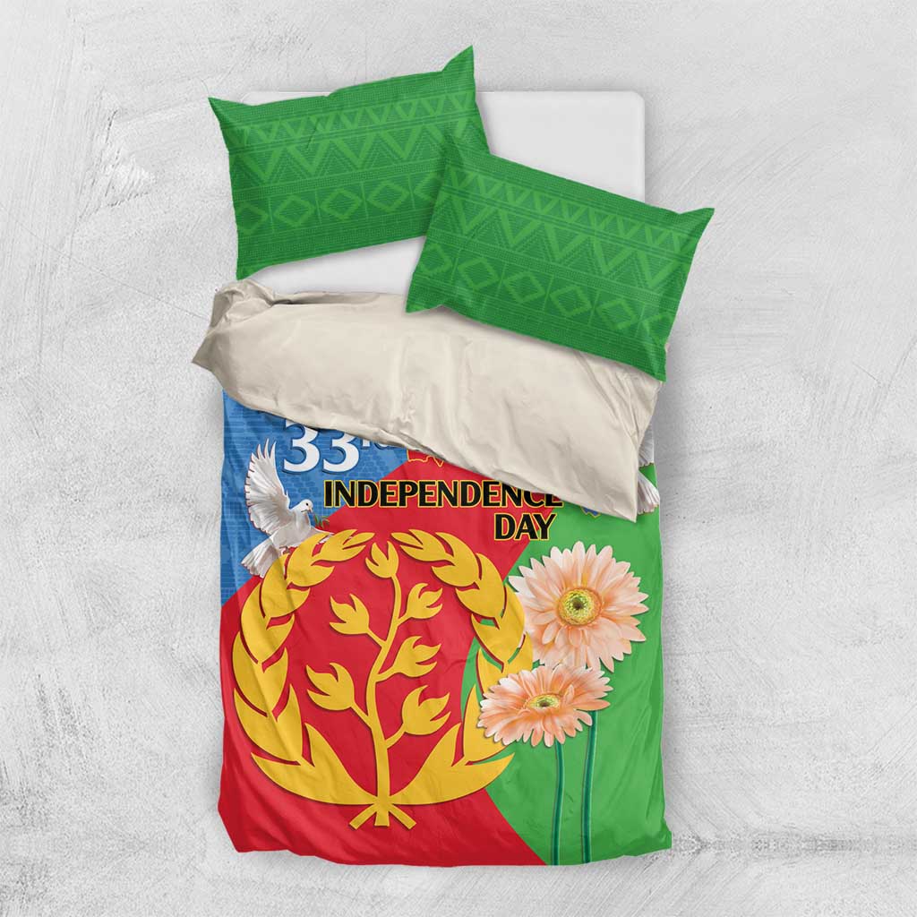 Eritrea Independence Day Bedding Set Eritrean Olive Branches 33rd Anniversary LT14