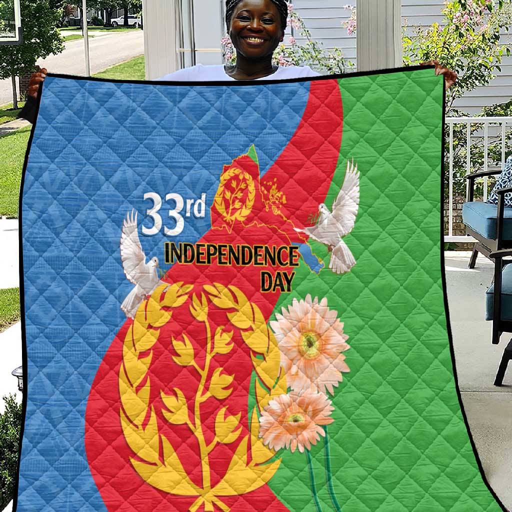 Eritrea Independence Day Quilt Eritrean Olive Branches 33rd Anniversary LT14