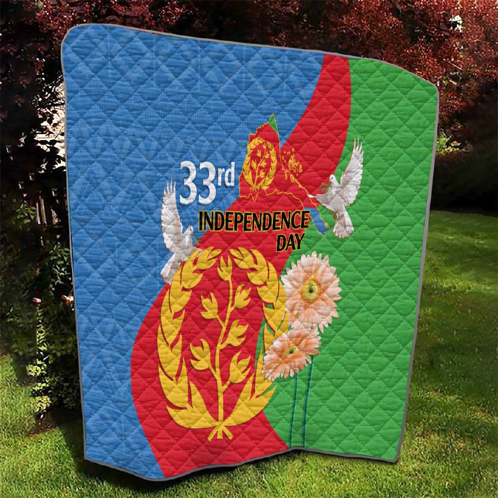 Eritrea Independence Day Quilt Eritrean Olive Branches 33rd Anniversary LT14