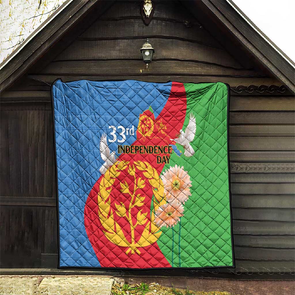 Eritrea Independence Day Quilt Eritrean Olive Branches 33rd Anniversary LT14